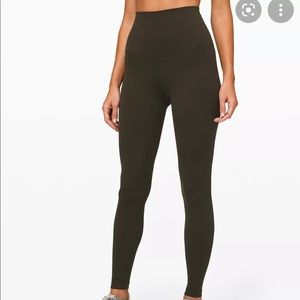 Lululemon align super hi rise black legging size 8